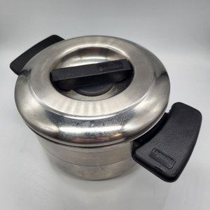 Berndes 6" 18/10 Stainless Butter Pot Dutch Oven Style & Lid Germany